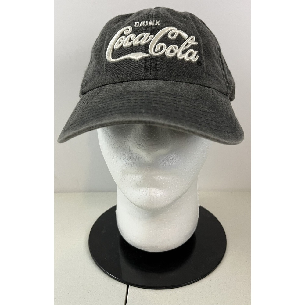 Coca-Cola Soda American Needle Dad Baseball Hat Adjustable Strap Gray